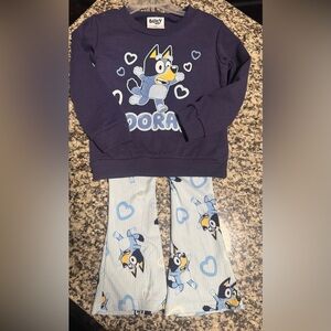 NWT Bluey Pajama Set